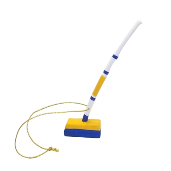 Other - Curling Broom Christmas Ornament